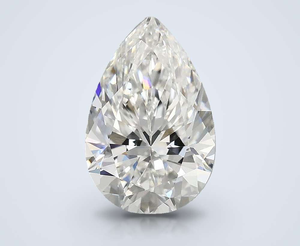 2.52 Carat Pear Lab Diamond