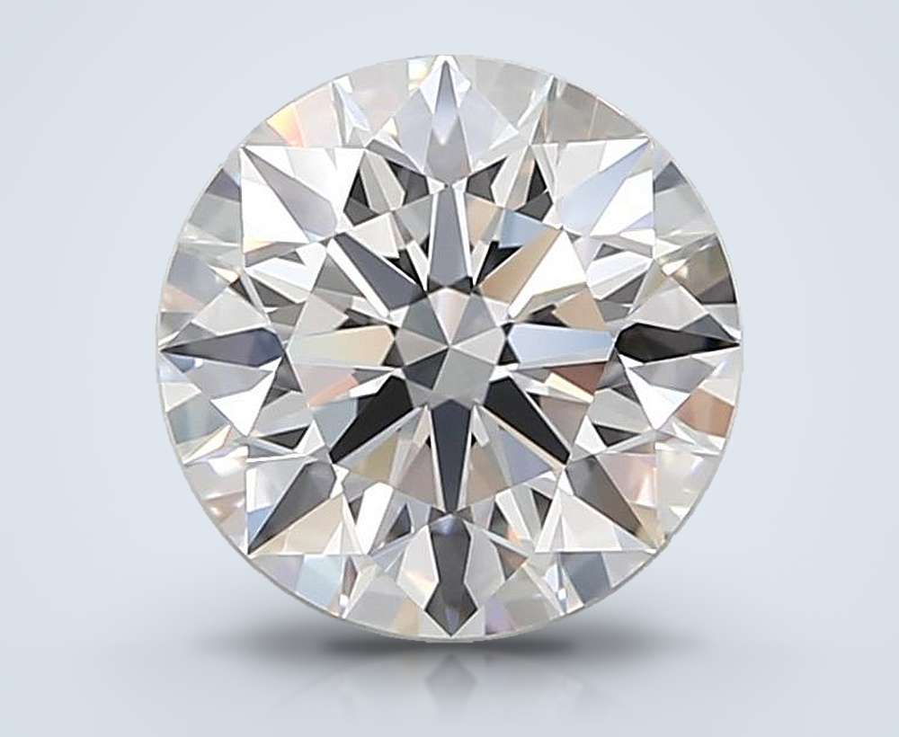 3.57 Carat Round Lab Diamond