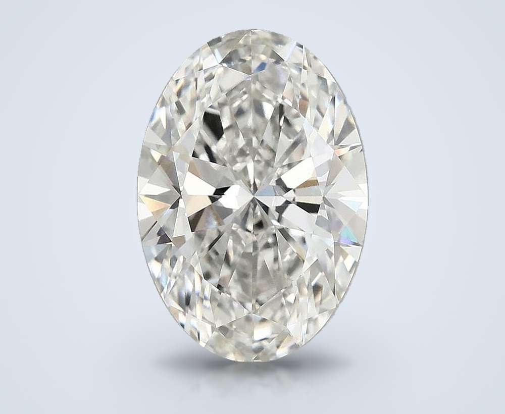 5.22 Carat Oval Lab Diamond