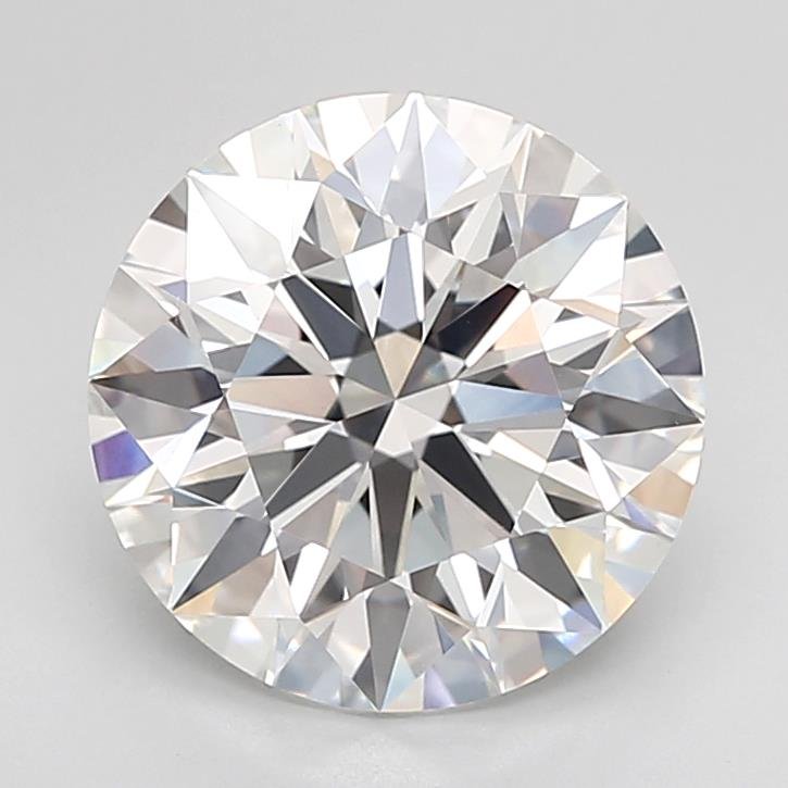 4.04 Carat Round Lab Diamond