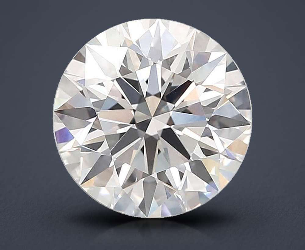 4.04 Carat Round Lab Diamond