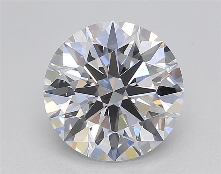 2.18ct D VS2 Rare Carat Ideal Cut Round Lab Grown Diamond