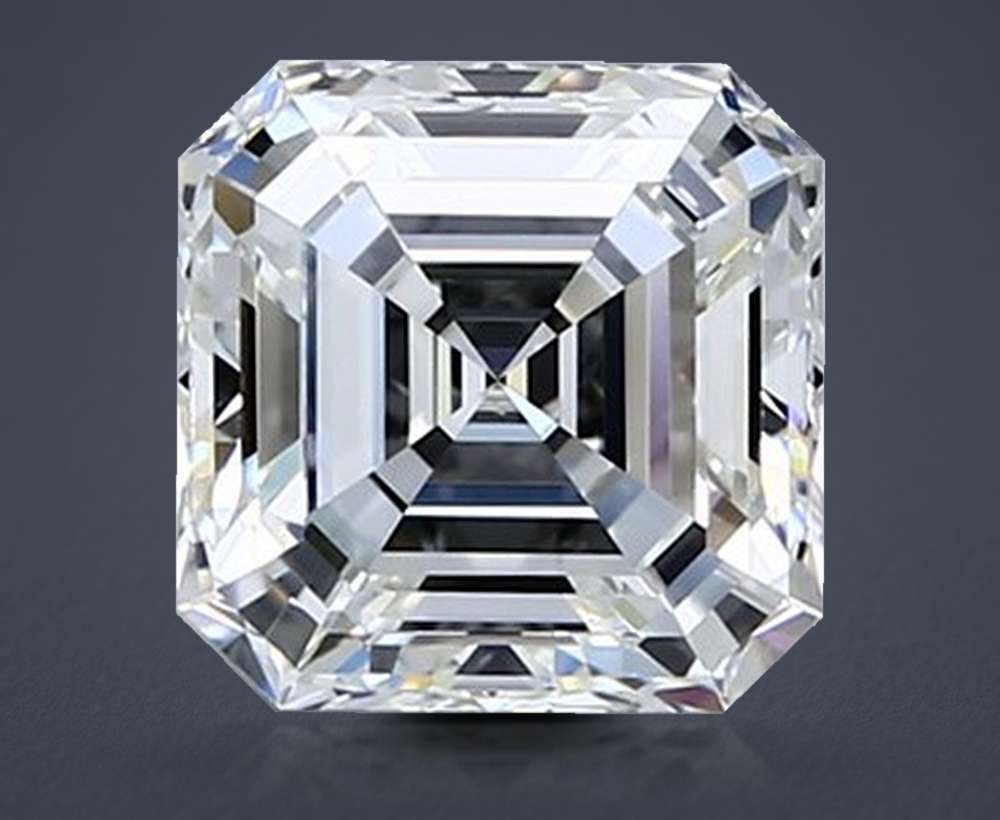 2.01 Carat Asscher Natural Diamond