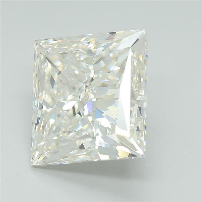 3.92ct F VS1 Rare Carat Ideal Cut Princess Lab Grown Diamond