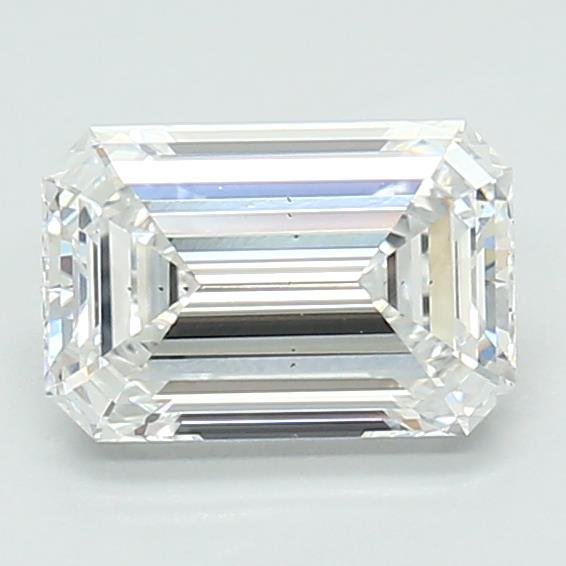 1.08ct D VS2 Rare Carat Ideal Cut Emerald Lab Grown Diamond