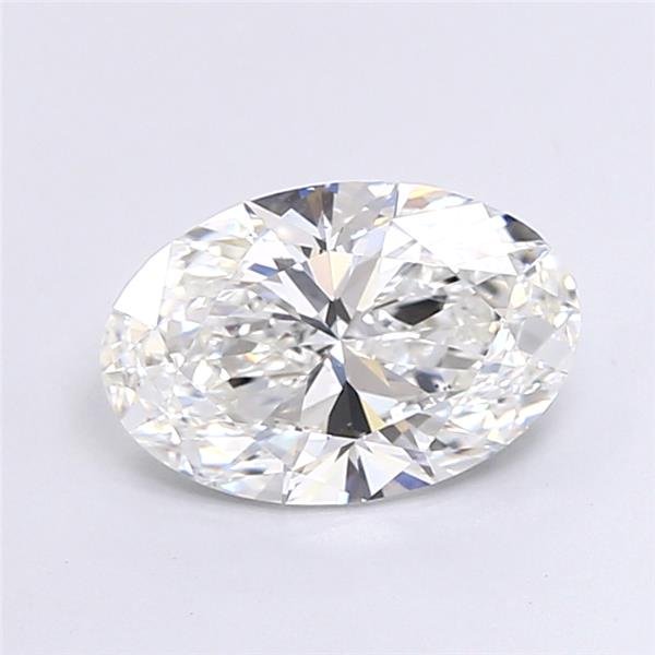 2.06ct E VS1 Rare Carat Ideal Cut Oval Lab Grown Diamond