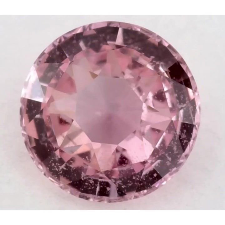 1.15 Carat Pink Round Sapphire