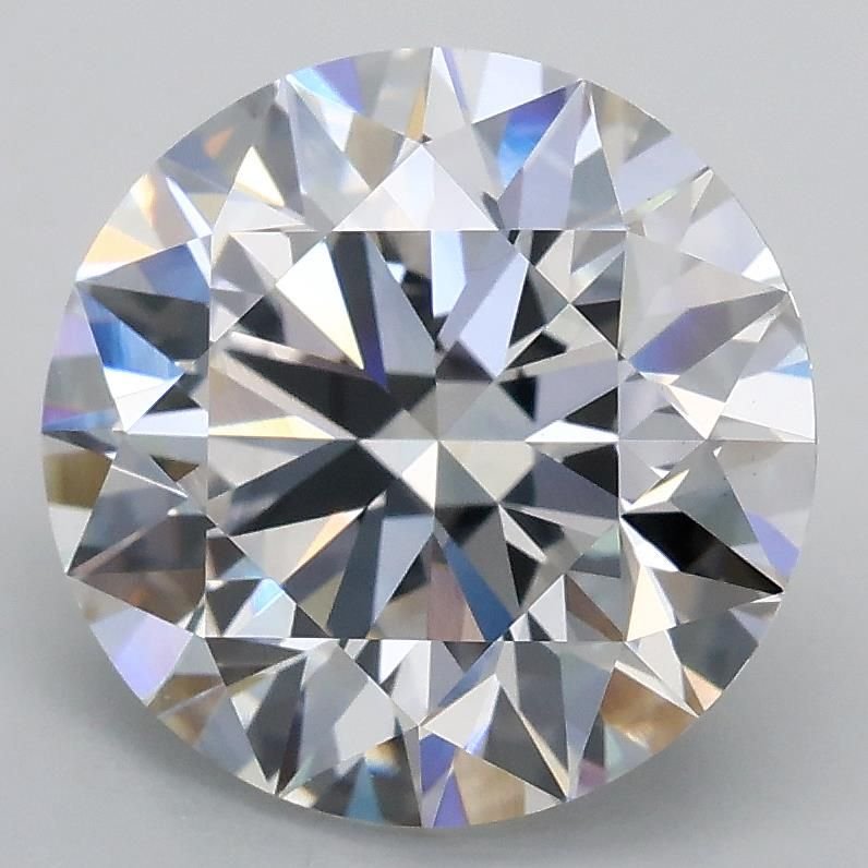 3.20ct F VS1 Rare Carat Ideal Cut Round Lab Grown Diamond