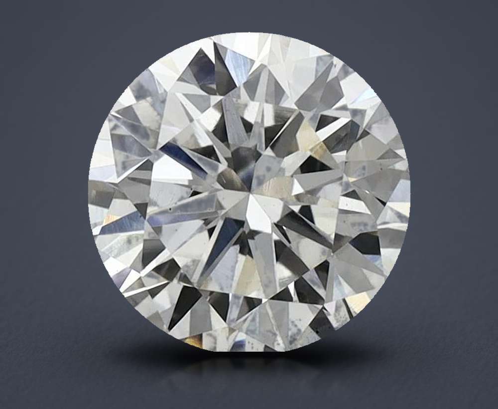 1.37 Carat Round Lab Diamond