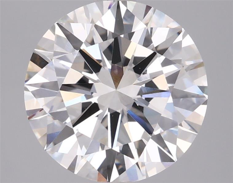 3.48 Carat Round Lab Diamond