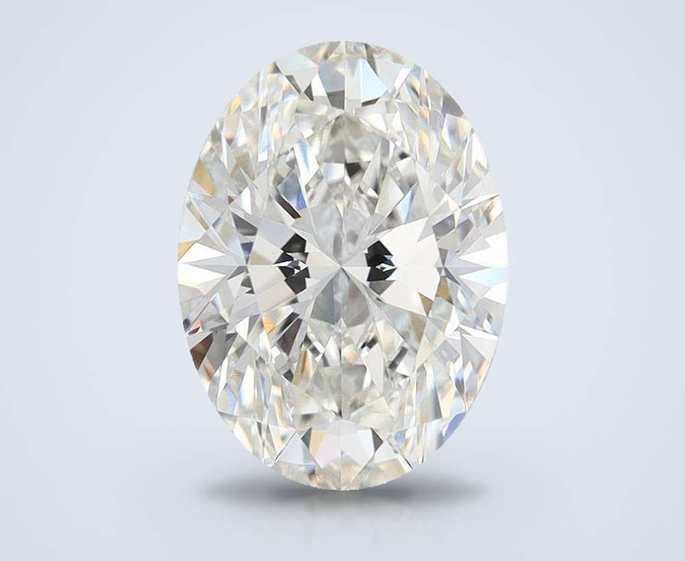 3.51 Carat Oval Lab Diamond