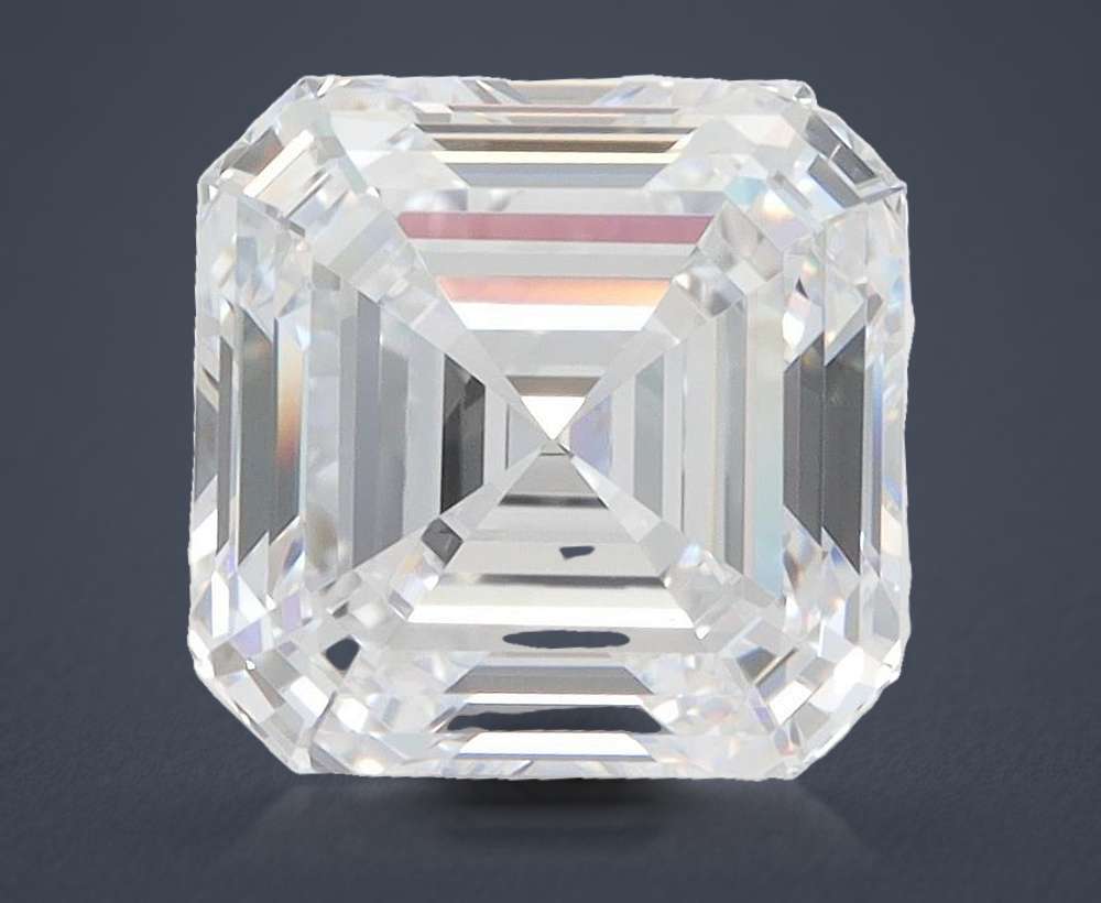 3.96 Carat Asscher Lab Diamond