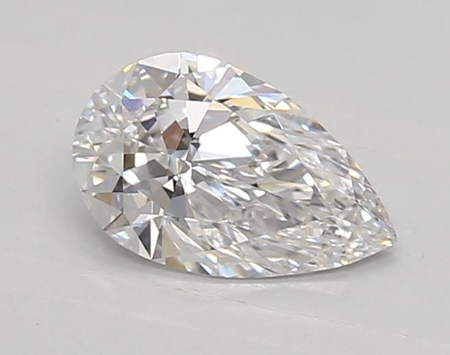 0.72ct D VVS2 Rare Carat Ideal Cut Pear Lab Grown Diamond
