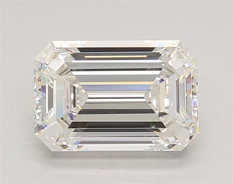 2.09ct G VS1 Rare Carat Ideal Cut Emerald Lab Grown Diamond
