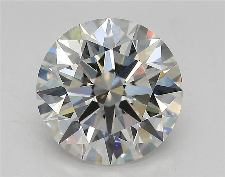 2.52ct G VVS2 Rare Carat Ideal Cut Round Lab Grown Diamond