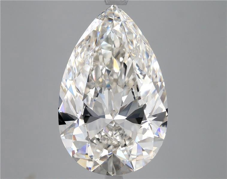 7.09ct G VS1 Rare Carat Ideal Cut Pear Lab Grown Diamond