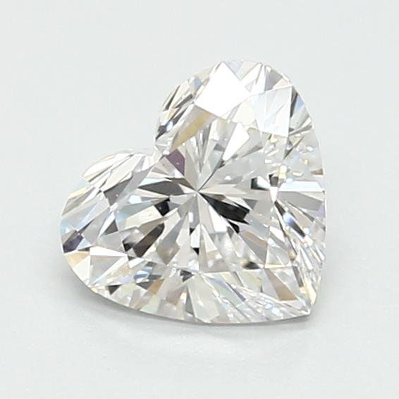 0.78ct D VS1 Rare Carat Ideal Cut Heart Lab Grown Diamond