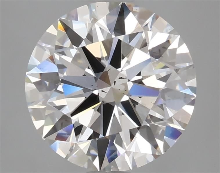 3.16ct E SI1 Rare Carat Ideal Cut Round Lab Grown Diamond