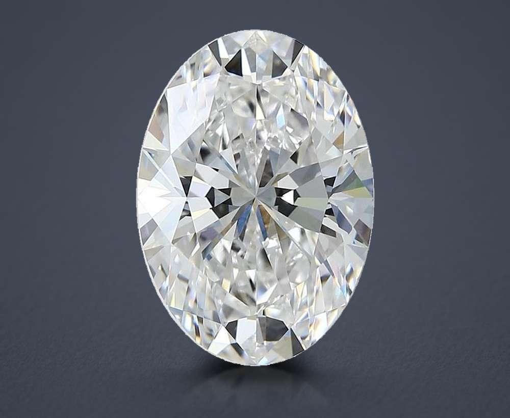 6.34 Carat Oval Lab Diamond