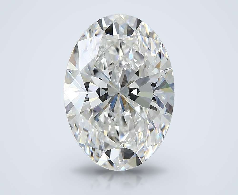 6.34 Carat Oval Lab Diamond