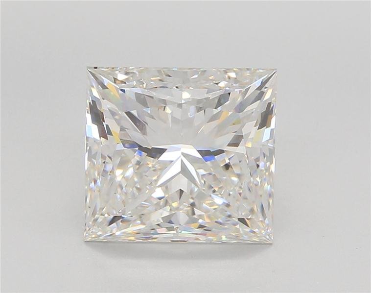 5.07ct G VS1 Rare Carat Ideal Cut Princess Lab Grown Diamond