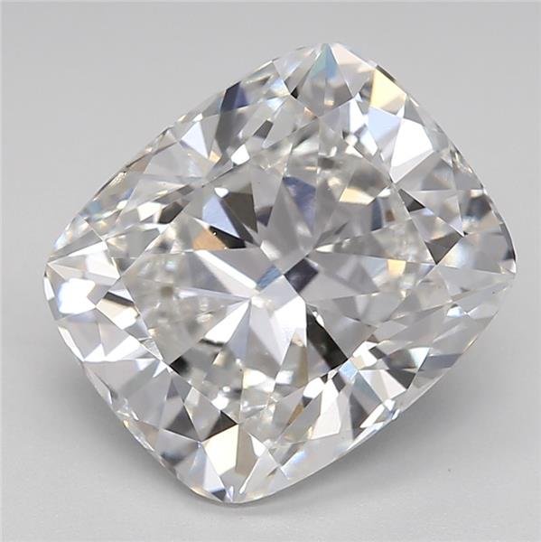 4.03ct F VS1 Rare Carat Ideal Cut Cushion Lab Grown Diamond