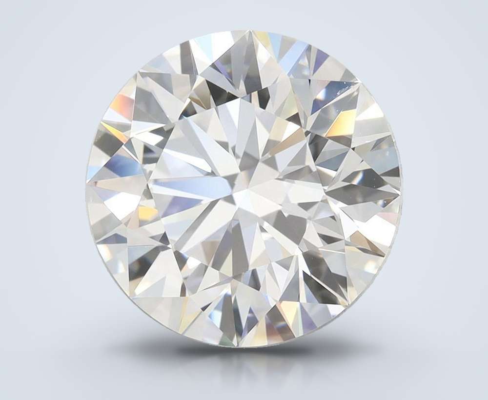 4.18 Carat Round Lab Diamond