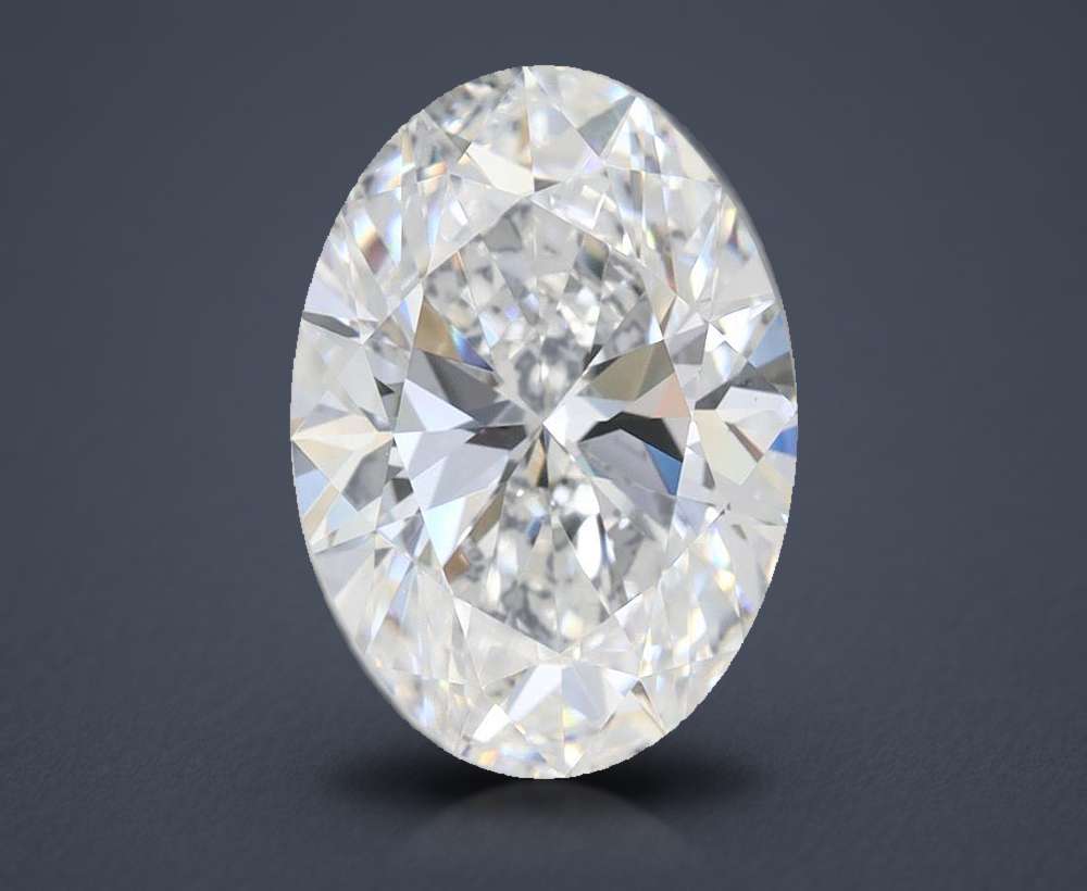 3.00 Carat Oval Lab Diamond