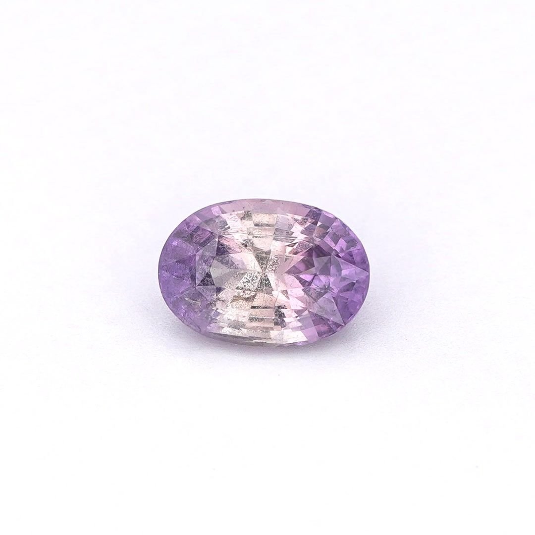 1.18 Carat Purple Oval Sapphire
