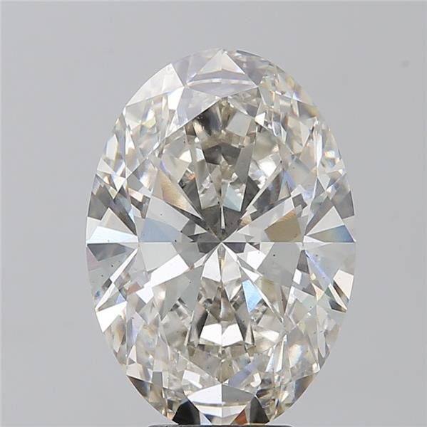 5.59ct H VS2 Rare Carat Ideal Cut Oval Lab Grown Diamond