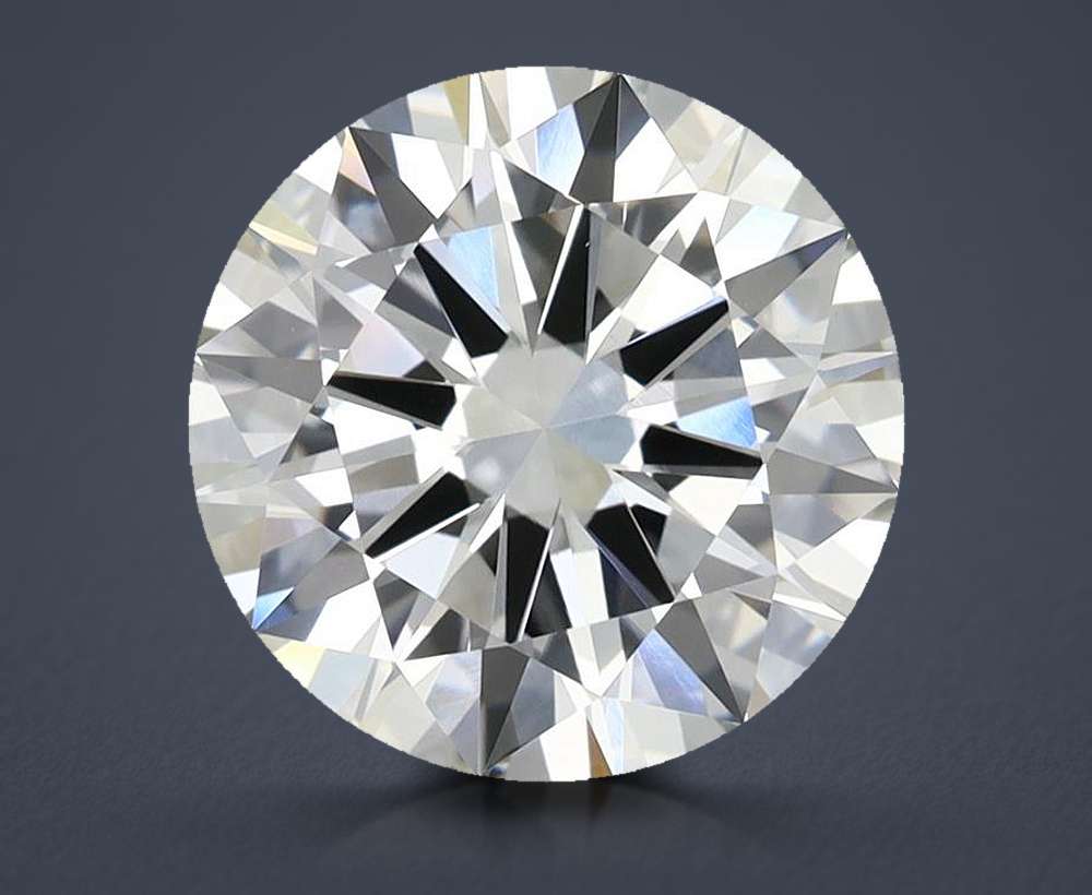 3.80 Carat Round Lab Diamond