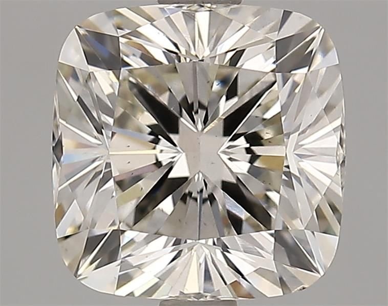 3.04ct I VS2 Rare Carat Ideal Cut Cushion Lab Grown Diamond