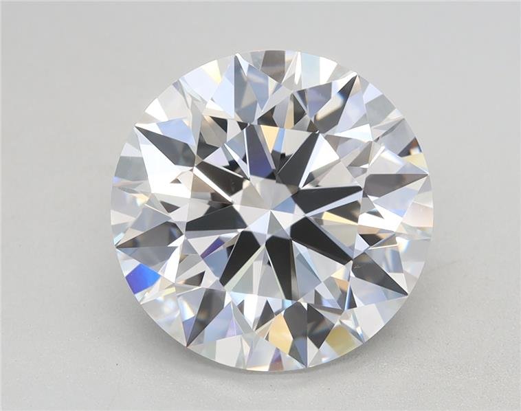 3.29ct D VVS1 Rare Carat Ideal Cut Round Lab Grown Diamond