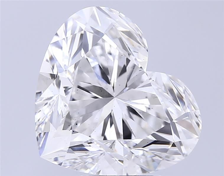 8.09ct E VS2 Very Good Cut Heart Lab Grown Diamond
