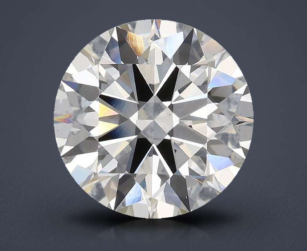 3.80 Carat Round Lab Diamond