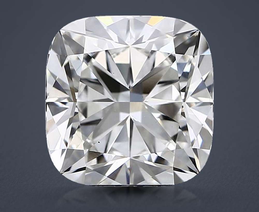 5.51 Carat Cushion Lab Diamond