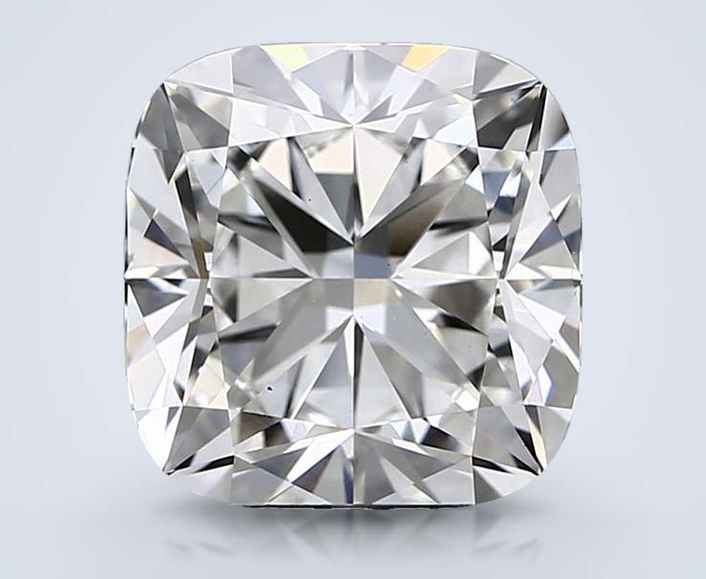 5.51 Carat Cushion Lab Diamond
