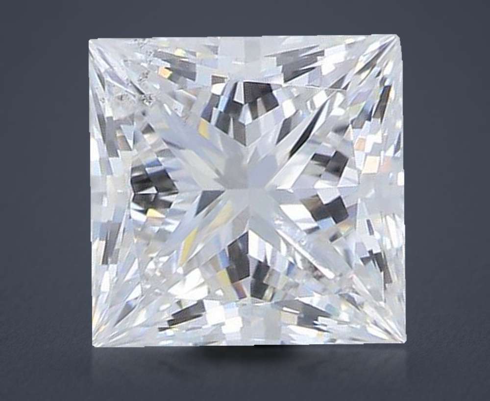 1.61 Carat Princess Lab Diamond