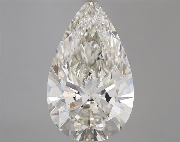 6.50ct I VS1 Rare Carat Ideal Cut Pear Lab Grown Diamond