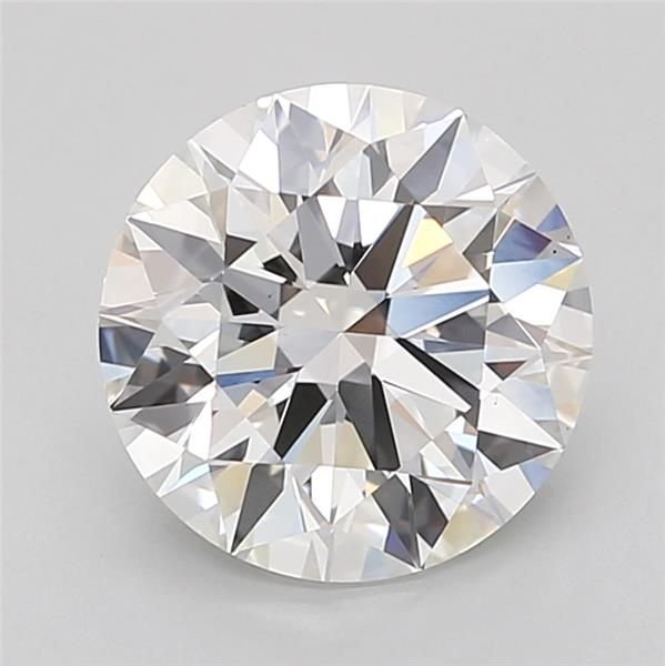 2.99ct F VS1 Rare Carat Ideal Cut Round Lab Grown Diamond