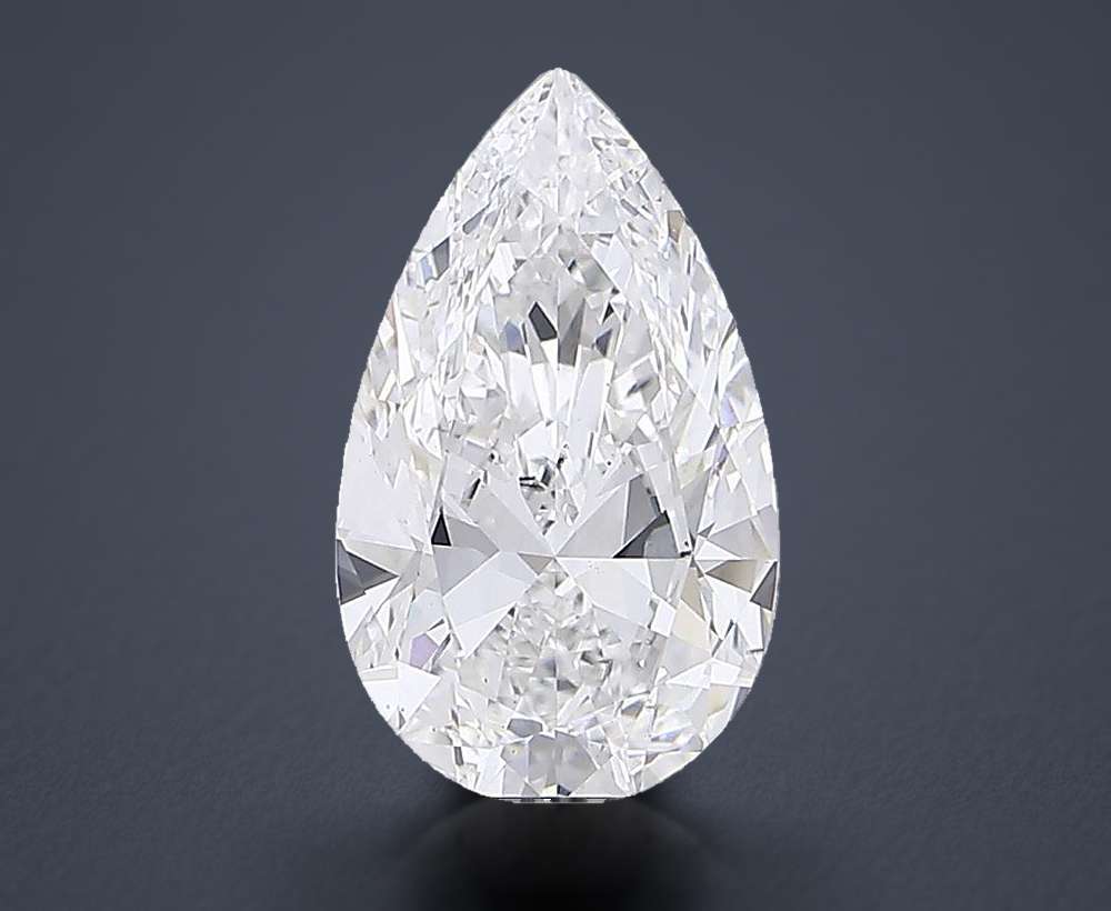7.51 Carat Pear Lab Diamond