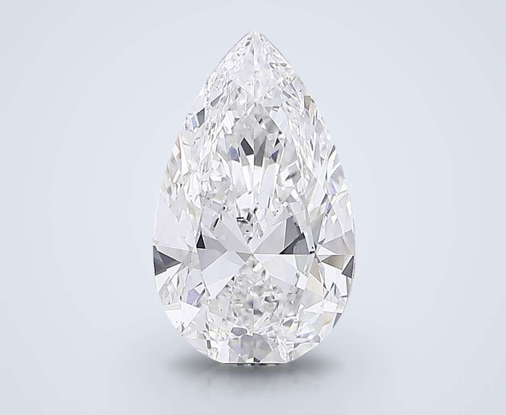 7.51 Carat Pear Lab Diamond
