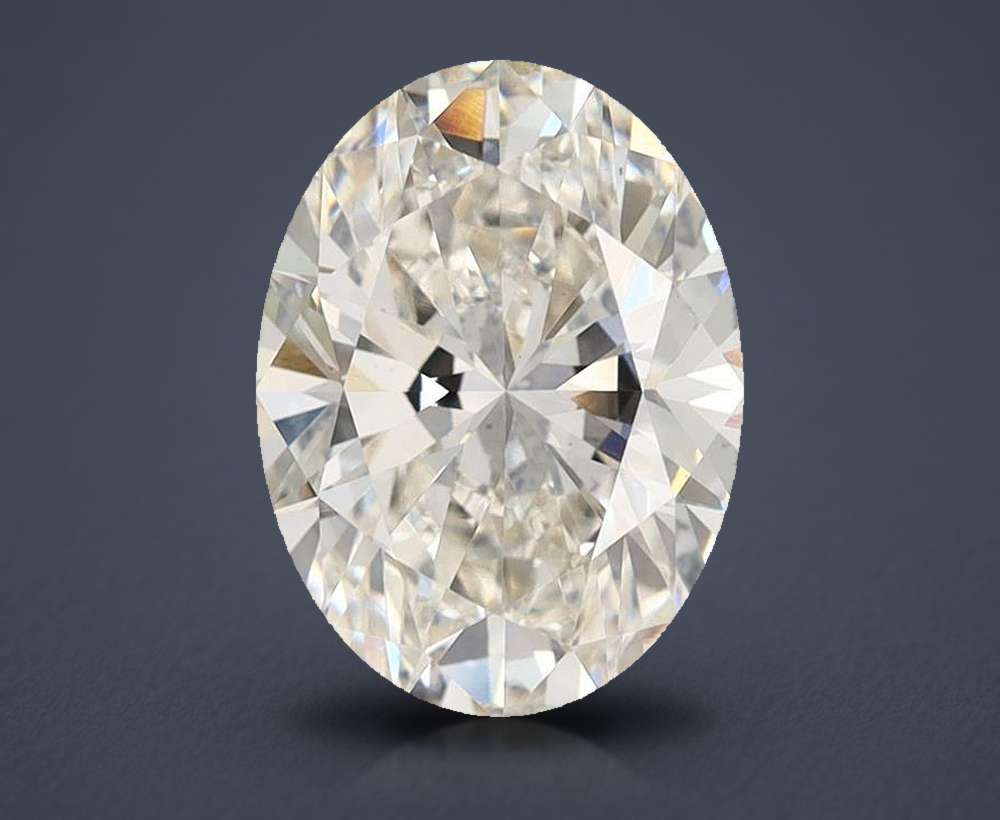 2.72 Carat Oval Lab Diamond