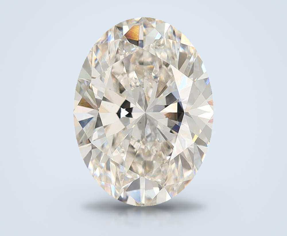 2.72 Carat Oval Lab Diamond