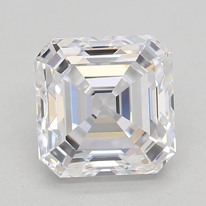 1.06ct D VS1 Rare Carat Ideal Cut Asscher Lab Grown Diamond