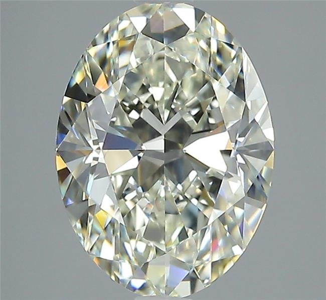 2.41ct K VVS1 Rare Carat Ideal Cut Oval Diamond