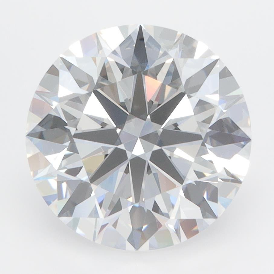 4.01ct D VVS1 Rare Carat Ideal Cut Round Lab Grown Diamond