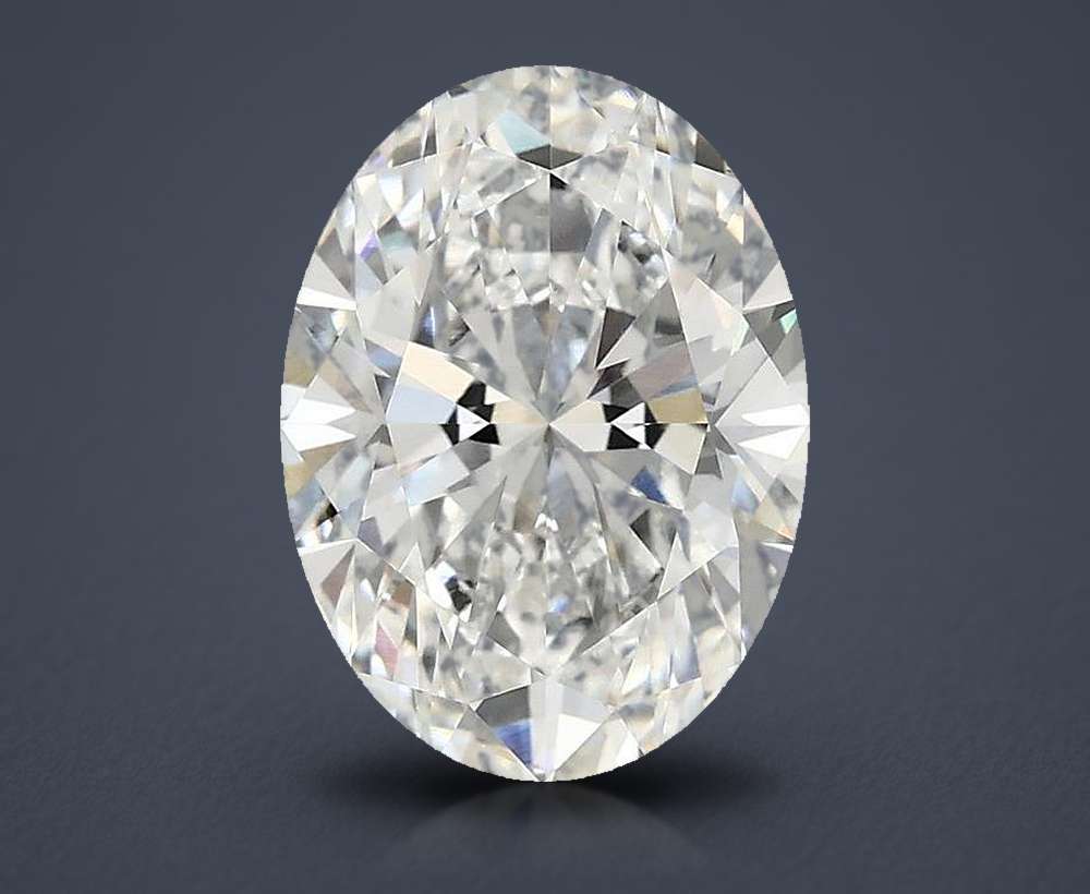 2.60 Carat Oval Lab Diamond