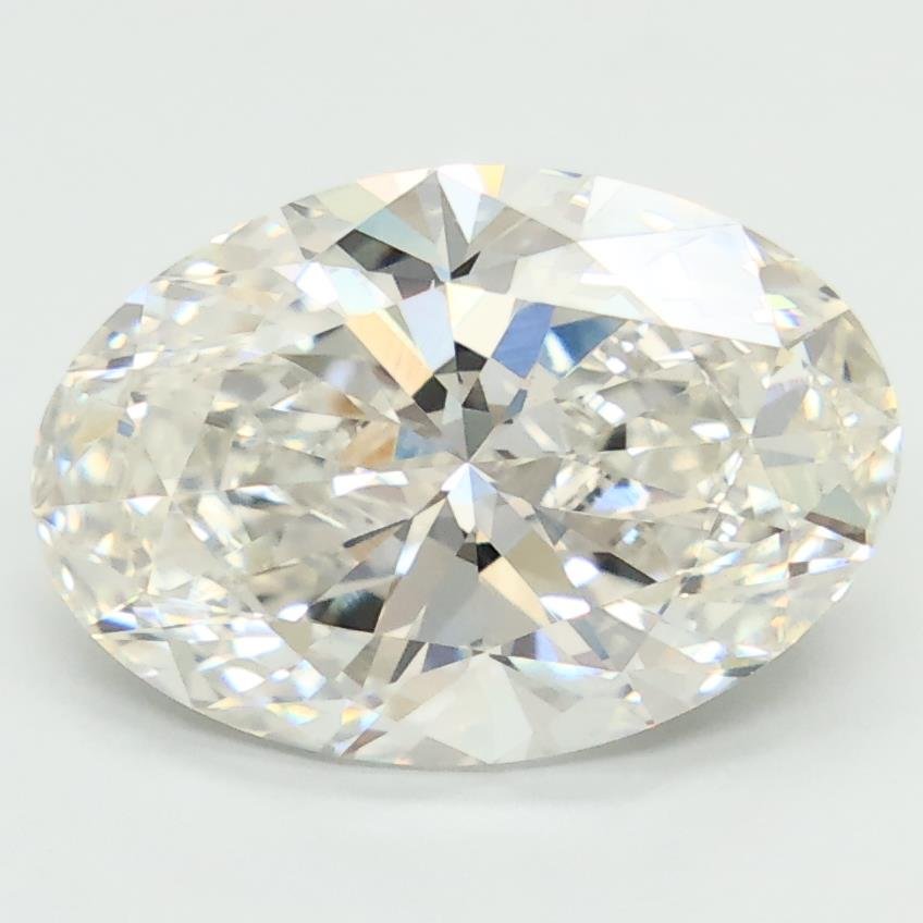4.09ct G VS1 Rare Carat Ideal Cut Oval Lab Grown Diamond