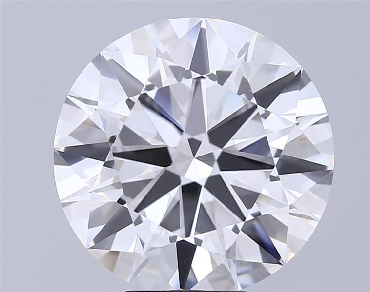 8.56ct E VVS2 Excellent Cut Round Lab Grown Diamond